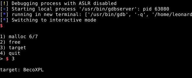 Arbitrary write com sucesso