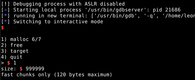 Programa bloqueia endereços altos