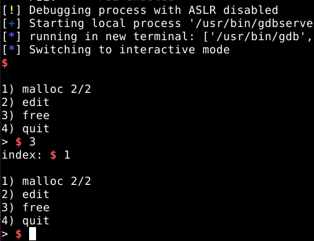 Continuando a execuçã0
