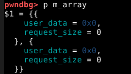 Conteúdo da m_array