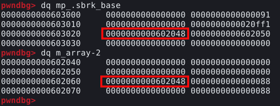 Fd e m_array idênticas
