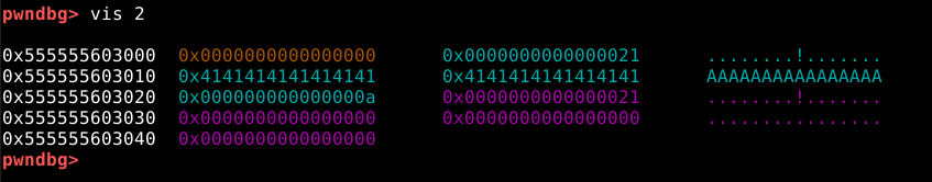 Primeiro small chunk preenchido