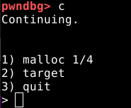 Continuando a execução