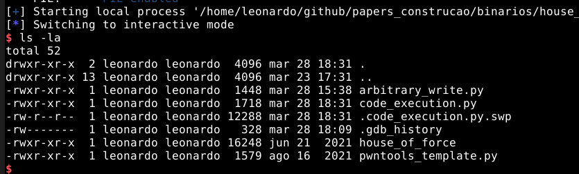 Shell obtido de forma alternativa