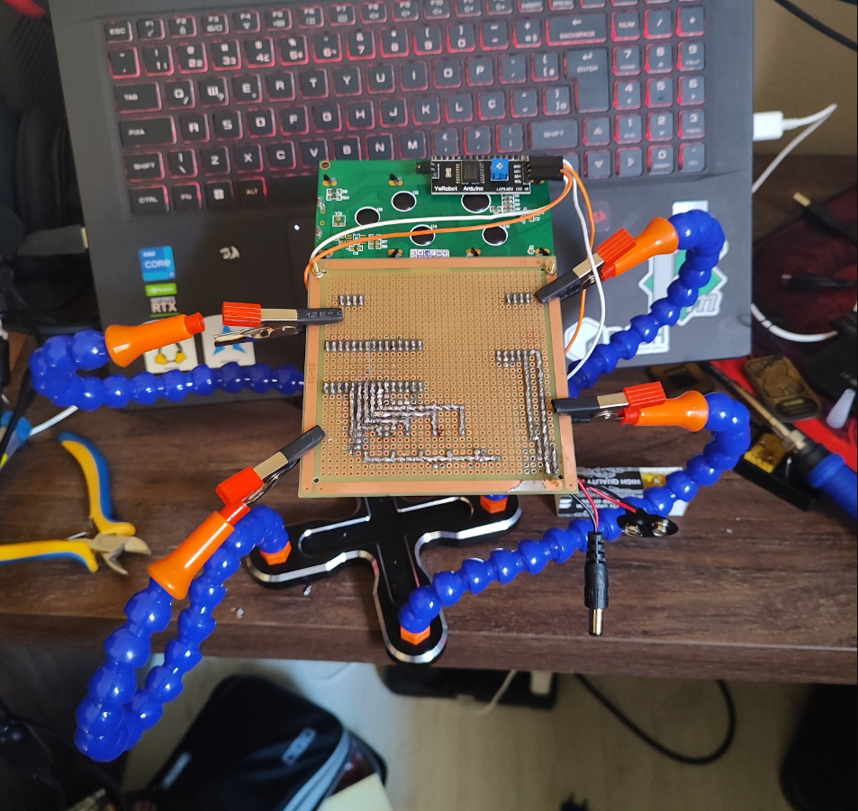 Montagem das trilhas