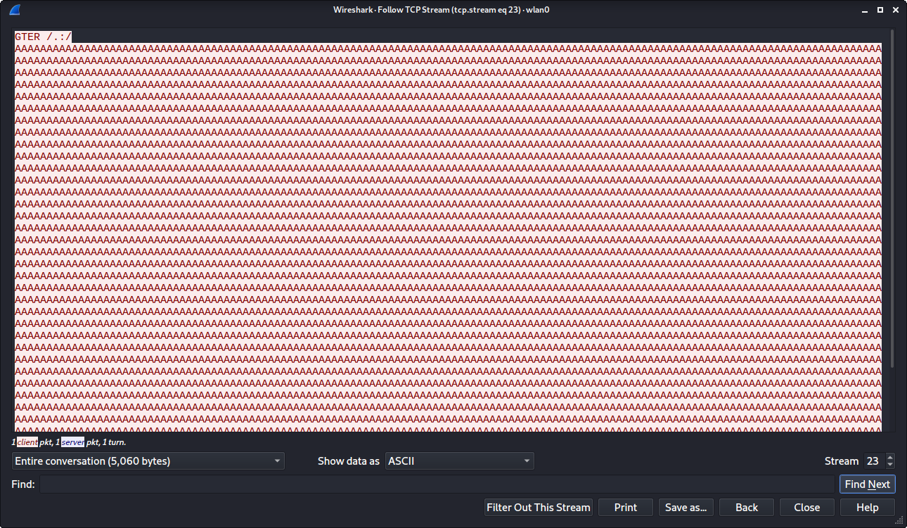 Enumaração do comando.