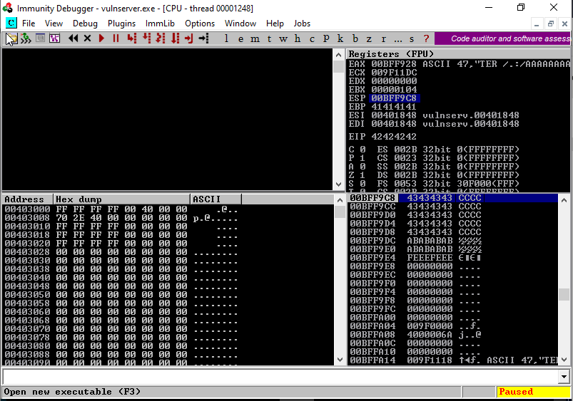 Enumaração do comando.