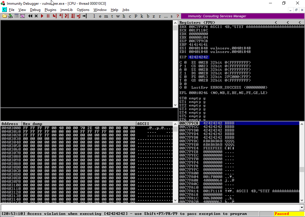 Enumaração do comando.