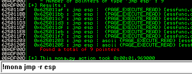 Enumaração do comando.