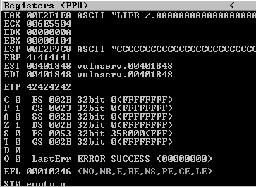 Enumaração do comando.