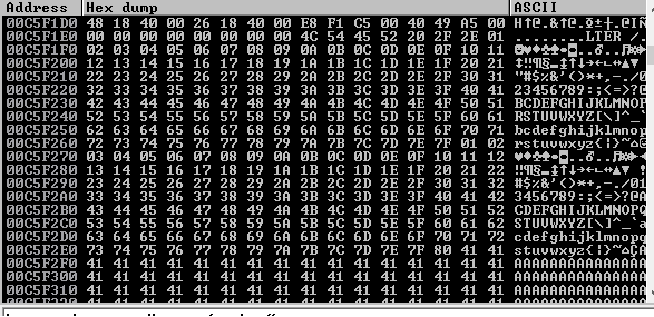 Enumaração do comando.